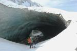 Am Eingang der Gletscherhhle

