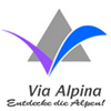 Logo Via Alpina - Violetter Weg

