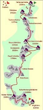 Übersichtskarte Übersichtskarte