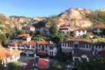 Blick auf Melnik aus dem Hotel
