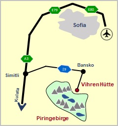 Skizze Anfahrtbeschreibung