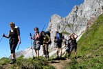 Wanderer am Gafalljoch
