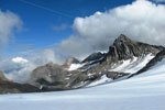 Blick zur Schesaplana vom Brandner Gletscher
