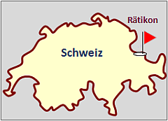 Landkarte Schweiz