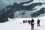 Auf dem Gletscher (Ghiacciaio di Verra)
