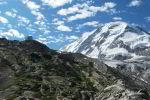 Blick zur alten und neuen Monte Rosa Htte
