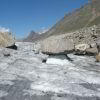 Gletschertisch auf dem Gornergletscher
