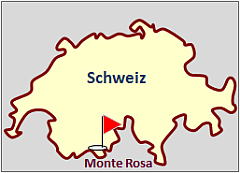 Landkarte Schweiz