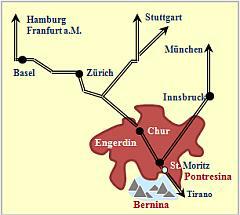 Skizze Anfahrtbeschreibung