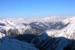 Blick vom Kesch Pitschen in Richtung Bergn
