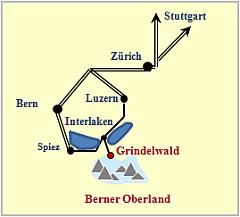 Skizze Anfahrtbeschreibung