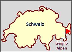 Landkarte Schweiz