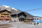 Bahnhof in Lenk
