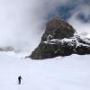 Abstieg vom Wildstrubelgletscher
