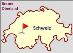 Landkarte Schweiz