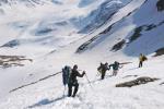 Abstieg zum Gletscher
