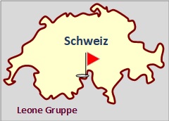 Landkarte Schweiz