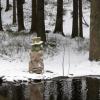 Skulptur am See
