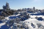 Winterlandschaft auf dem Kammweg
