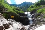 Wasserfall in der Wolfsschlucht
