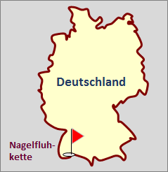 Landkarte Deutschland