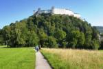 Blick auf die Festung Hohensalzburg
