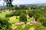 Blick auf das Schloss in Glanegg
