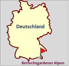 Landkarte Deutschland