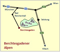 Skizze Anfahrtbeschreibung