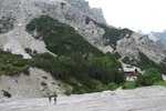 Blick zur Wimbachgrießhütte
Blick zur Wimbachgrießhütte