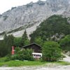 Blick zur Wimbachgrießhütte
Blick zur Wimbachgrießhütte