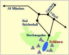 Skizze Anfahrtbeschreibung