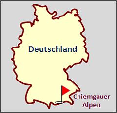 Landkarte Deutschland