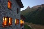 Abendstimmung an der Hütte
Abendstimmung an der Hütte