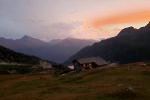 Abendstimmung an der Hütte Abendstimmung an der Hütte