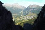 Blick nach San Martino di Castrozza
