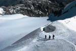 Gletscherloch am Abstiegsweg
