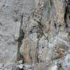 Einstieg zum Klettersteig Etore Castiglioni

