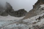 Auf dem Camosci Gletscher
