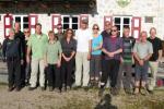 Gruppenfoto an der Faneshtte
