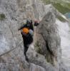 Auf dem Innerkofler Klettersteig
