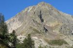 Blick zum Rifugio E. Questa
