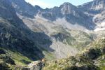 Blick zum Rifugio Genova-Figari
