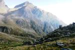 Blick zum Rifugio Soria-Ellena
