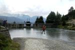 Hngeseilbrcke am Rifugio Citt di Lissone
