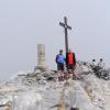 Gipfelkreuz am Mount Mongioie
