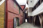 Häuser im Hansaviertel Bryggen
