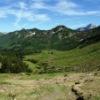 Blick vom Gerachsattel in das Schwarzwassertal
