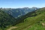 Blick zum Lechquellengebirge
