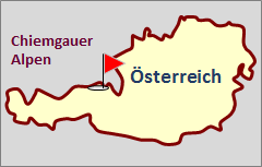 Landkarte sterreich